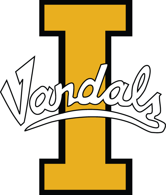 Idaho Vandals 1992-2003 Primary Logo t shirts DIY iron ons